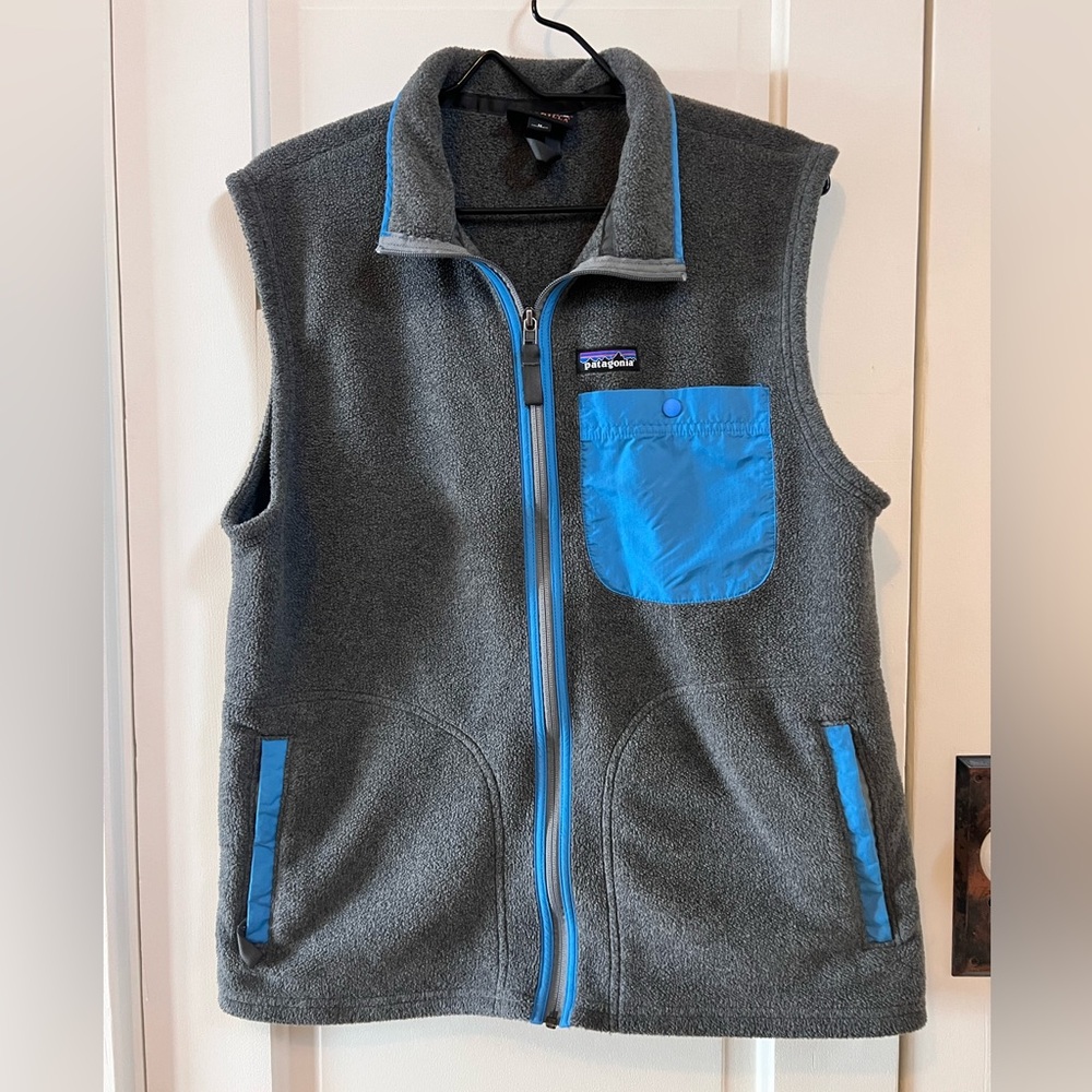 Patagonia Synchilla Gray Fleece Vest